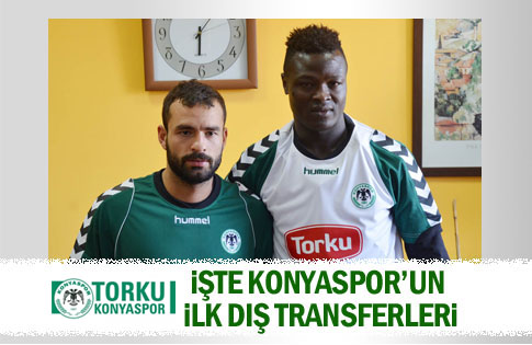 Torku Konyaspor 'da 2 imza