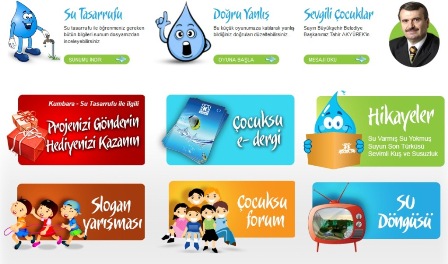 Çocuk Su Web Sitesi yenilendi