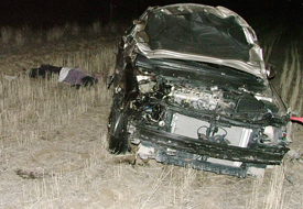 Otomobil kontrolden çıktı: 1 ölü