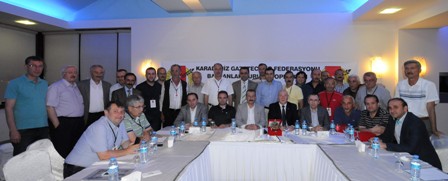 Gazeteciler Çorum'da toplandı