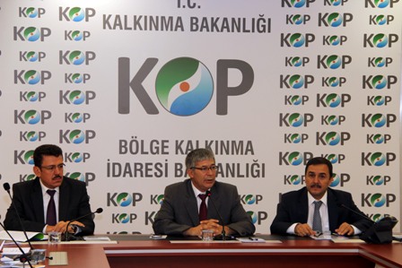 Sürdürülebilir Arazi Yönetimi toplantısı KOP İdaresi’nde yapıldı