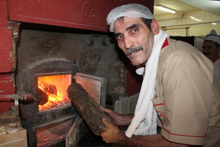 Fırıncılar sıcaklara meydan okuyor