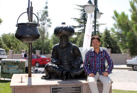 Son meddahtan türbeye ziyaret