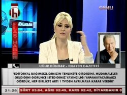 Uğur Dündar eski kanalını ortada bıraktı