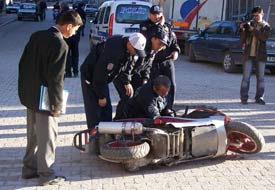 Beyşehir'de trafik kazası: 1 yaralı