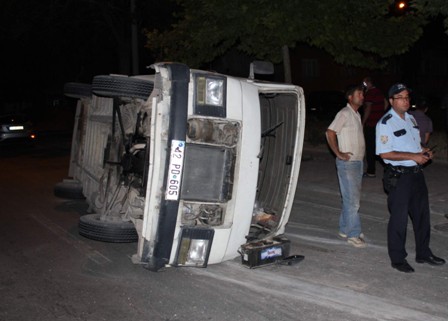 Sahur yolunda kaza: 4 yaralı