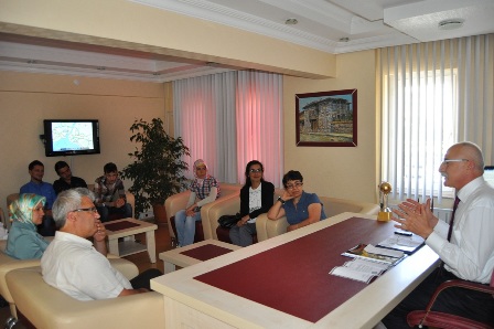 Açık öğretim lisesi öğrencilerinden Çat'a teşekkür ziyareti