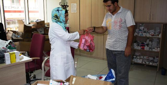 Fazla ilaçlar ihtiyaç sahiplerine