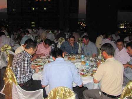 KONESOB üyeleriyle iftarda buluştu