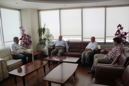 Üzülmez, SMMMO’yu ziyaret etti