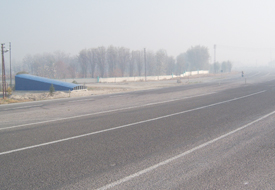 Bu yol kazalara davetiye çıkarıyor