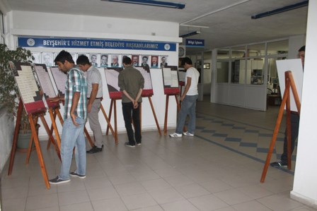 “Belgelerle Beyşehir Sergisi” Beyşehir Belediyesi’nde açıldı