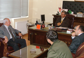 Vali Osman Aydın Kulu'yu ziyaret etti