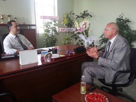 Başkan Çat’tan, Arıkan’a hayırlı olsun ziyareti