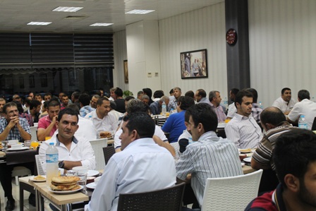 Arev İnşaat iftar yemeğinde buluşturdu
