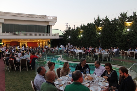 Harita mühendisleri iftarda buluştu