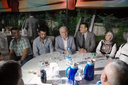 Oto sanayicileri iftarda buluştu