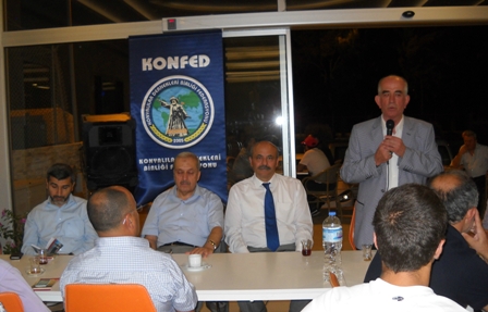 KONFED iftar yemeği verdi