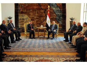 Ürdün Kralı Abdullah Mısır'ı Ziyaret Etti