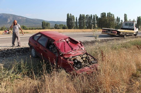Beyşehir’de trafik kazası: 2 yaralı