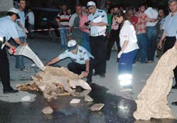 Bisikletli çocuğu kamyon ezdi