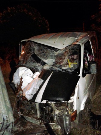 Minibüse giren kediler kazaya neden oldu: 2 yaralı