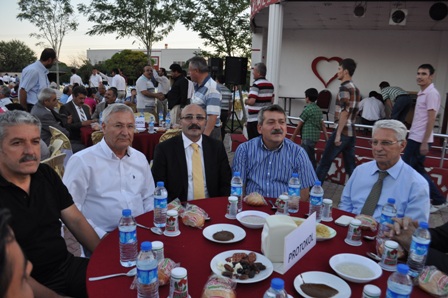 Şoförler iftar yemeğinde buluştu