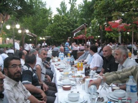 Din görevlileri iftar yaptı