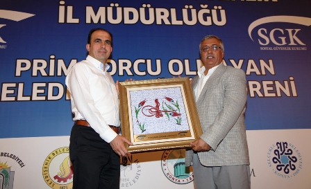 SELÇUKLU BELEDİYESİ’NE ÖDÜL