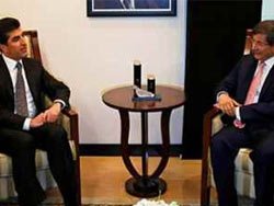 Davutoğlu'ndan Barzani'ye çok özel hediye