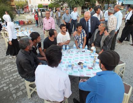 Çeltik ve Derebucaklılar iftar sevinci yaşadı