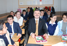 Şehir gönüllüleri, öğrencilerle buluştu