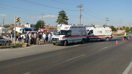 Ereğli’de trafik kazası: 6 yaralı