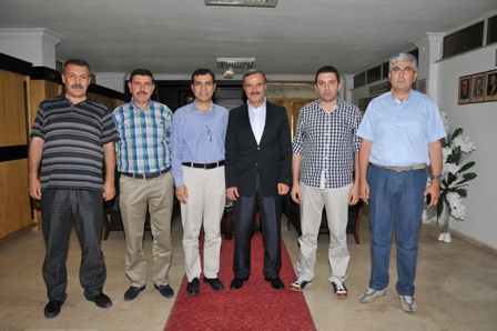 Alemdar'dan Kütükcü'ye ziyaret