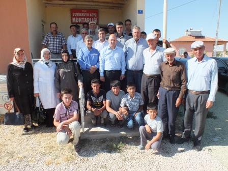 Mustafa Baloğlu Altınekin’e bağlı köyleri ziyaret etti