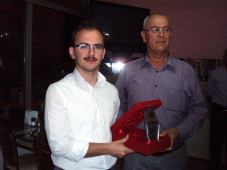 Hüyük Kaymakamı Yunak’a veda yemeği