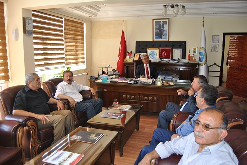 Kulu'da bayramlaşma töreni