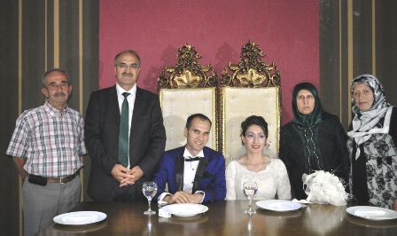 Parpar ve Örs ailelerinin mutlu günü