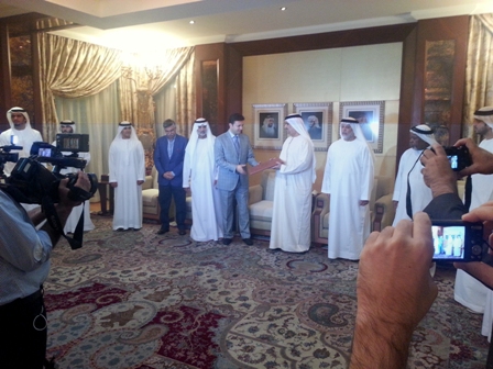 HATTATLAR DUBAİ’DE MUSHAF YAZDI