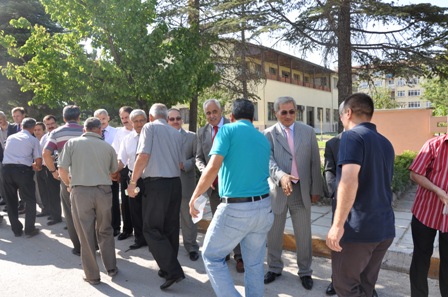 İl Özel İdaresi idareci ve personeli bayramlaştı