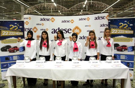 Adese’de çekiliş heyecanı