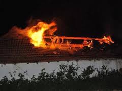 Ereğli'de Ahır Yangını