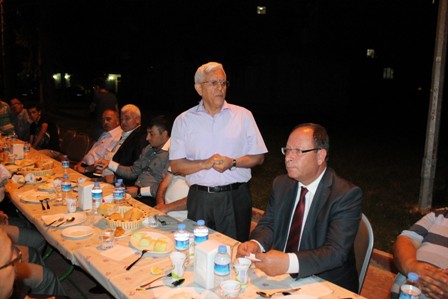 Şehit Aileleri’nden Kaymakam Bağcı’ya veda yemeği