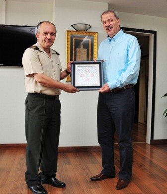 KTB’ye Tuğgeneral Karakoç'tan veda ziyareti