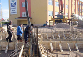 Cihanbeyli Devlet Hastanesi inşaatı