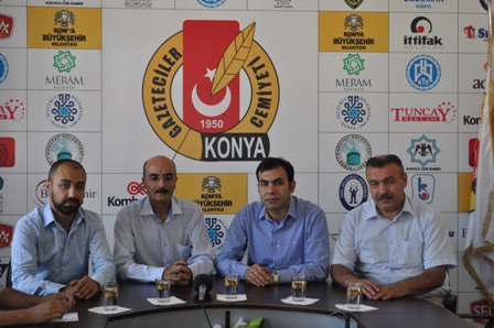 Federasyon ile Konya basını daha da güçlendi