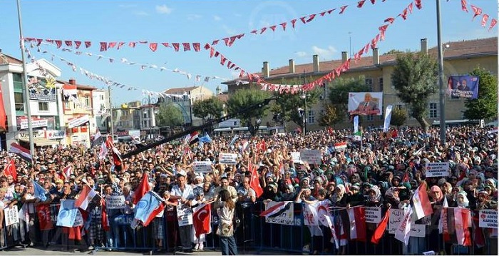 Konya'da Büyük Mısır Mitingi