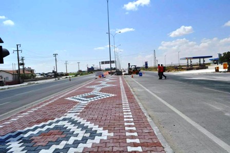 Cihanbeyli'de refüjler düzenleniyor