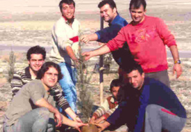 Kuzukuyusu köyüne 2007 fidan