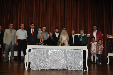 Fikret Poçan oğlunu evlendirdi